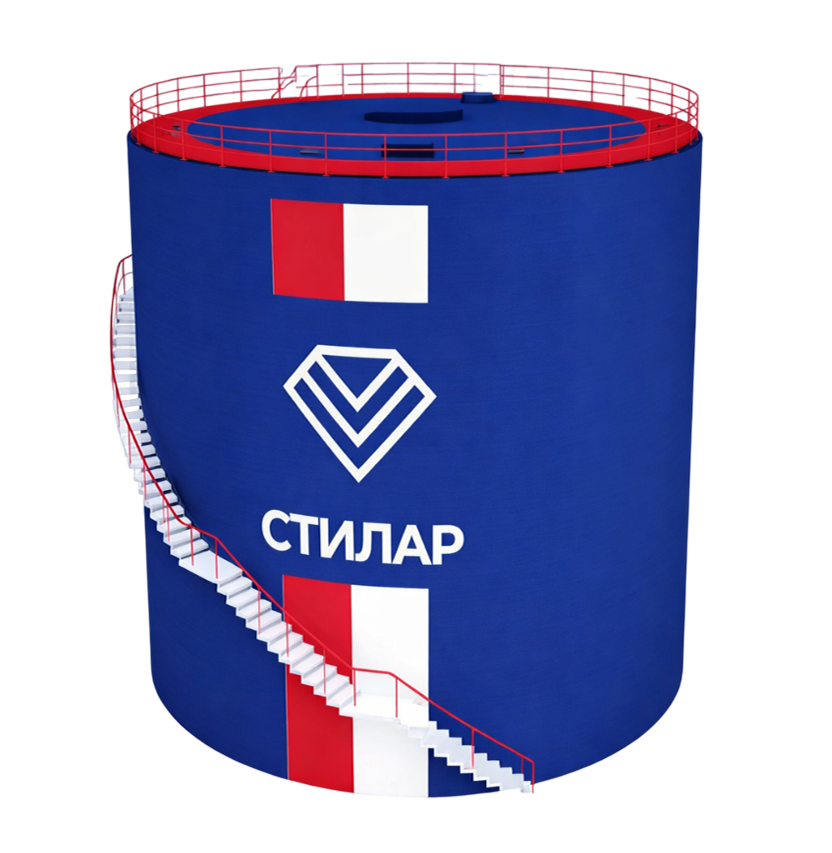 Цельносварной резервуар РВС для спирта 75 м³ от завода-производителя