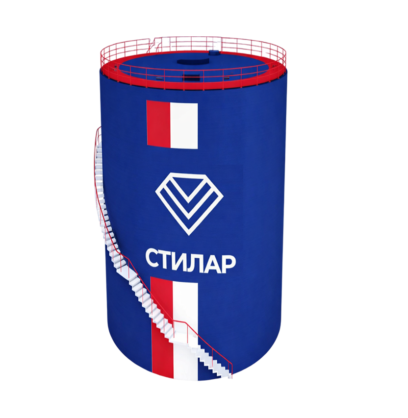 Цельносварной резервуар РВС для пожарного резервуара 5 м³ от завода-производителя